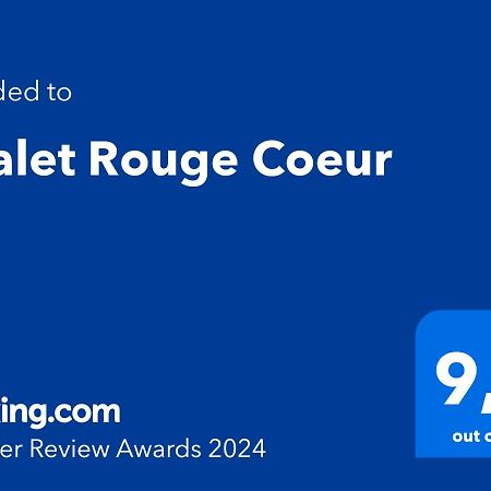 Chalet Rouge Coeur Bex Exterior photo