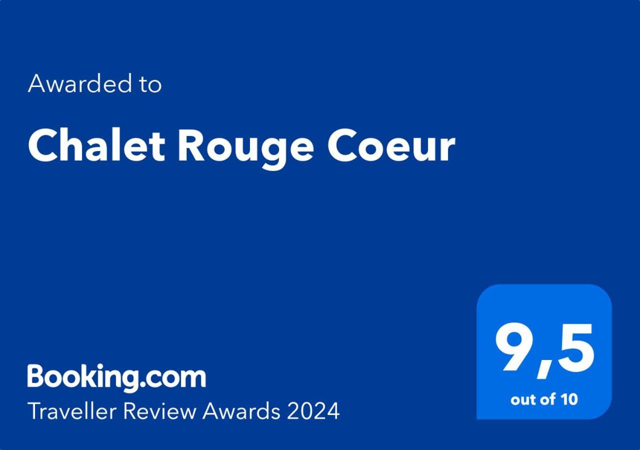 Chalet Rouge Coeur Bex Exterior photo
